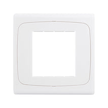 Wall Plate with Screw for Blank Inserts  - 3 Hole, Use around the world