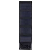 10W Monocrystalline Silicon Foldable Solar Panel Outdoor Charger with 5V Dual USB Ports, 10W