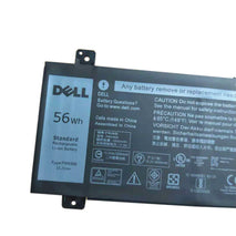 DELL PWKWM Original Laptop Battery for M6WKR P78G 63k70 147000 14-7466 Inspiron 14 7467 Inspiron 14 GAMING 7467 Inspiron 7466