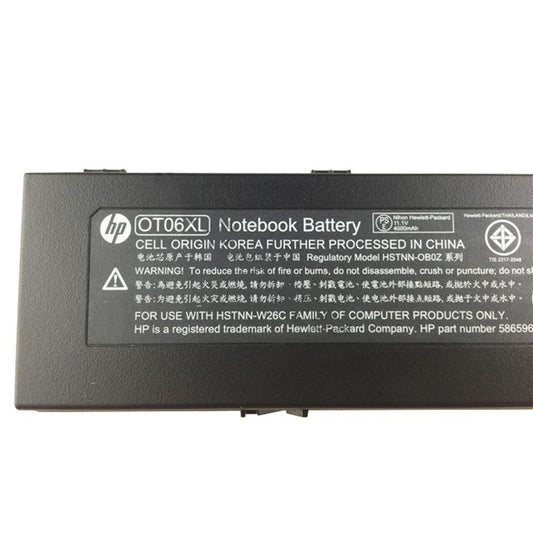 New 11.1V 39Wh HP OT06XL Original battery for HP HSTNN-W47C 443156-001 EliteBook 2740P Tablet