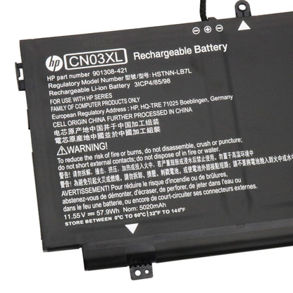 New HP CN03XL Original Laptop Battery for HSTNN-LB7L 901308-421 Envy 13-AB001NN Envy 13-AB002NF Series
