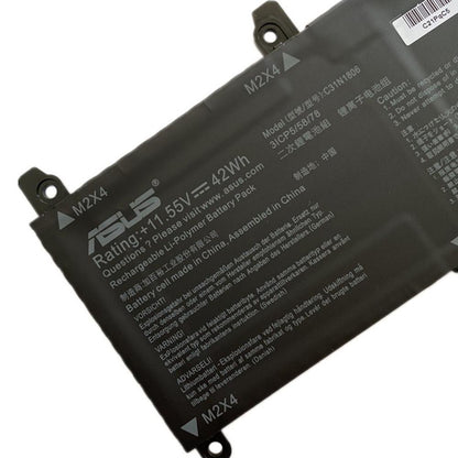 ASUS C31N1806 Laptop Battery for 0B200-02960000 3ICP5/58/78 C31PIJ1 S330UA-8130 VivoBook S13 S330FA VivoBook S13 S330FA EY009T VivoBook S13 S330FNEY039T VivoBook S13 S330FN-EY049TC S330UAEY302T S330UA-EY637T