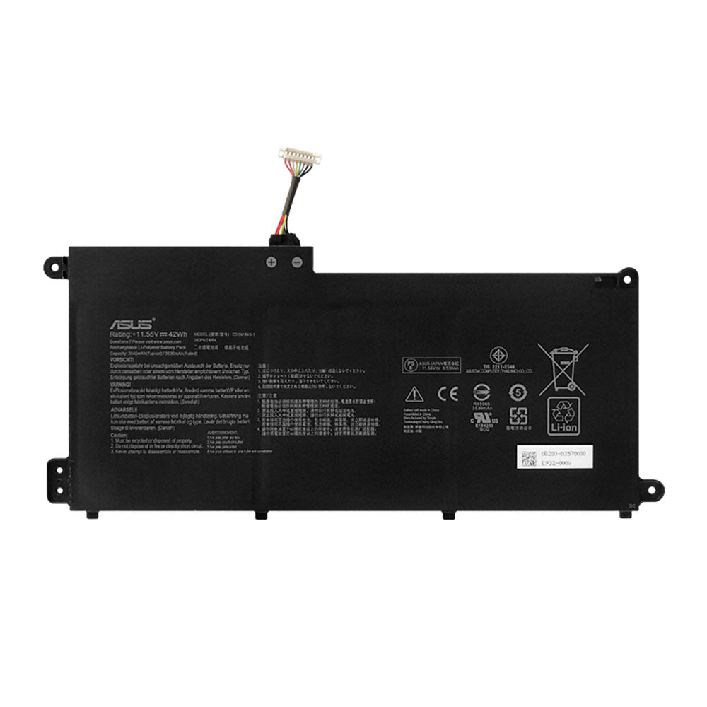 ASUS C31N1845-1  Laptop Battery for 0B200-03570000 C436FA Chromebook Flip C346FA  Flip C436 Flip C436FADS388T Pro Flip 14 C436FA-E10073 Flip C436FADS599TW