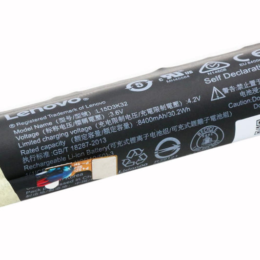 Lenovo L15D3K32 Original Laptop Battery for L15C3K32 5B18C03587 YOGA Tab 3 YT3-X50F YT3-X50 Yoga Tab 3(10)YT3X50F(ZA1N0039NZ)
