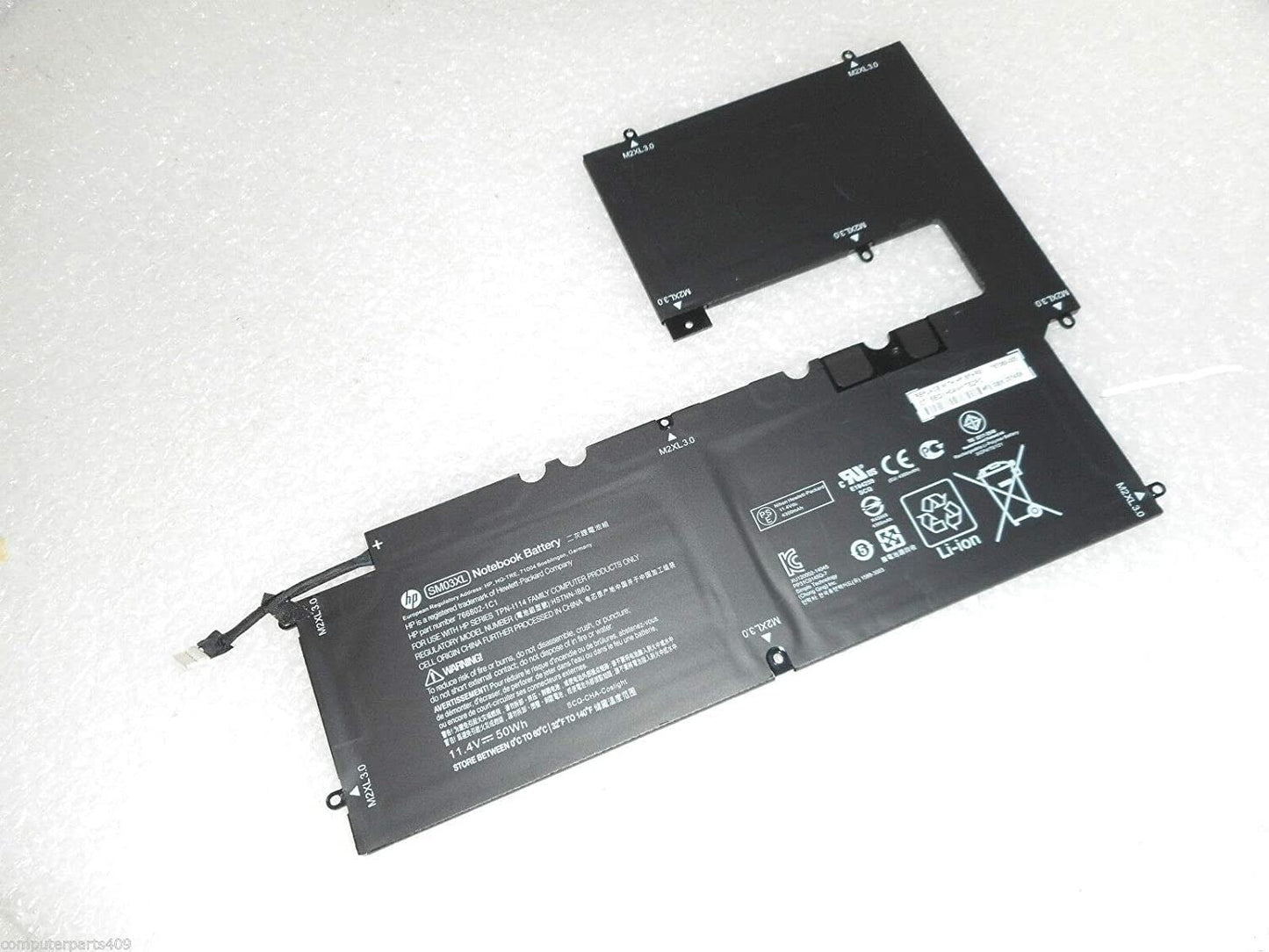 HP SM03XL Original Laptop Battery for 466802-121 HSTNN-IB60 766802-1C1 TPN-l114 Envy X2 15-C  X2 15-C011DX  x2 15-c050sa