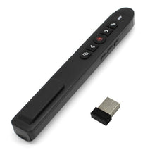 T5-H-A With Volume Control Laser Pointer 2.4G Wireless Presenter Remote Office Presentation, T5-H-A