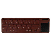 B077T Portable Foldable Wireless Bluetooth Keyboard With Touchpad, B077T With Touchpad