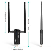 EDUP EP-AX1672 AX3000 USB 3.0 Wireless WiFi 6E Adapter 802.11g High Power Wireless USB Adapter 2.4GHz & 5GHz & 6GHz with Chipset MT7621AU