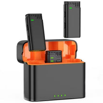 JMARY MW16 3.5mm, Type-C, 8 Pin 3 in 1 2.4G Lavalier Wireless Microphone, MW16 3.5mm+Type-C+8 Pin Port