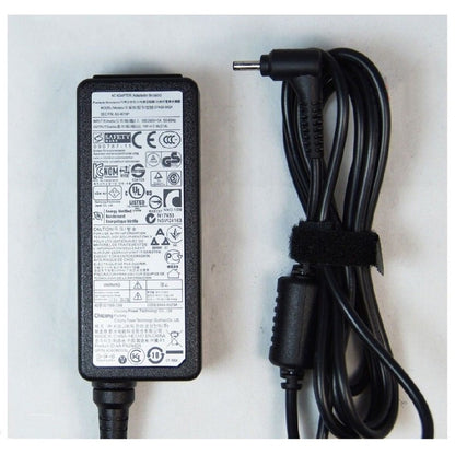 Samsung 12V 3.33A 40W (2.5mm*0.7mm) Original laptop charger For XE700T1C XE500T1C NP110S1K