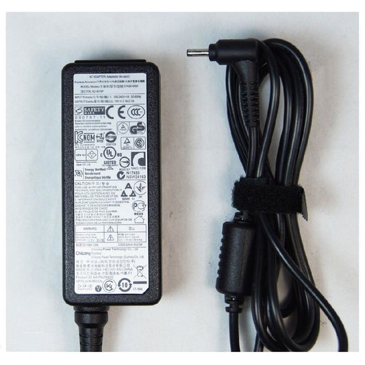 Samsung 12V 3.33A 40W (2.5mm*0.7mm) Original laptop charger For XE700T1C XE500T1C NP110S1K