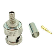 5pcs Cold Pressed BNC Plug Wiring Head, 58, 59, 60