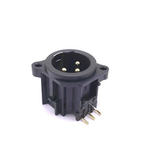 20 PCS Three-core XLR Socket Balanced Audio Card Dragon Socket Male and Female Socket, Male Socket, Female Socket