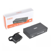 FJGEAR FJ-2008 VGA Splitter 1 In 8 Out Computer Vedio Output Splitter, EU Plug, FJ-2008 EU Plug
