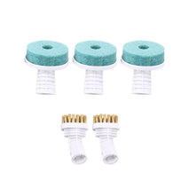 For Xiaomi Youpin Deerma DEM-ZQ610 Cleaning Machine Accessories Set, 2 Copper Wire Brushes + 3 Cleaning Heads