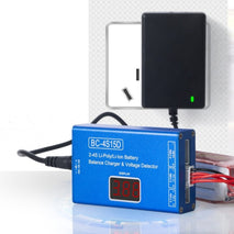 Li-Ion Battery LED Digital Display Balance Charging Case With Power Supply, US Plug, BC-4S15D