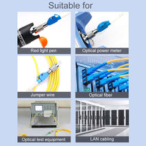 Fiber Optic Conversion Adaptor Patch Cords And Pigtails Square Connector, FC to LC