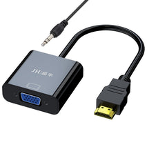 JINGHUA HDMI To VGA Adapter Cable Laptop Video Converter, No Audio Black, No Audio White, With Audio White, With Audio Black