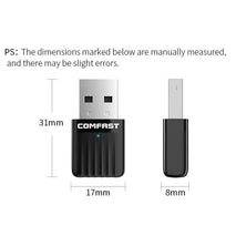 COMFAST CF-WU811AC V3  5G Dual Band 650Mbps USB Wireless Network Card WIFI Receiver, CF-WU811AC V3