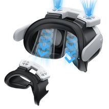 For Meta Quest 3 STARTRC GAMES VR Air Circulation Quick Removal Breathable Replacement Mask, With Fan