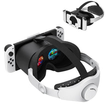 DEVASO Compatible With Switch / Switch OLED Display Game Console HD 3D VR Glasses Headband Adjustment Accessories, 1135299