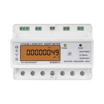 3-phase Tuya WiFi Energy Meter AC 380V, SINOTIMER DTS6619-050 80A With Switch, SINOTIMER DTS6619-049 100A Without Switch