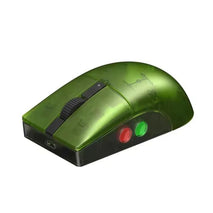 8BitDo Retro R8 Green Translucent Wireless Mouse With Charging Base, Green Translucent Mouse