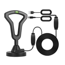 Digital TV Antenna Indoor Outdoor Signal Receiver DVB-T2 Terrestrial Wave TV Antenna, 5M DVB-T2