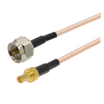 F Male To CRC9 Male Coaxial RF Cable RG316 Jumper Cable, 10cm, 20cm, 30cm, 50cm