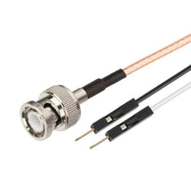 RG316 RF Test Extension Adapter Cable, BNC Male To Dual DuPont Male, BNC Male To Dual DuPont Female, BNC Female To Dual DuPont Male, BNC Female To Dual DuPont Female