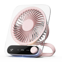 199-speed Desktop wall-mounted Fan With Handle & Light Built-in Aromatherapy Cotton