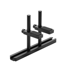 FinalCool Aluminum Alloy Adjustable Graphics Card Bracket Chassis Fan Position Graphics Holder Support, 8cm Black, 8cm Silver, 12cm Black, 12cm Silver