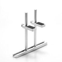 FinalCool Aluminum Alloy Adjustable Graphics Card Bracket Chassis Fan Position Graphics Holder Support, 8cm Black, 8cm Silver, 12cm Black, 12cm Silver