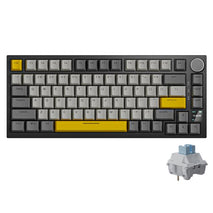Ajazz AK820 Pro Wireless Bluetooth Tri- mode Custom Hot Swap Gasket Mechanical Gaming Keyboard With TFT Screen, Gift Axis Purple, Flying Fish Spindle Purple, Gift Axis Black, Flying Fish Spindle Black