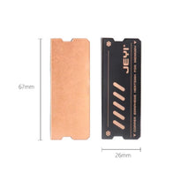 2pcs /Pack JEYI Pure Copper Graphene Laptop Memory Heatsink Radiator for DDR5 DDR4 DDR3