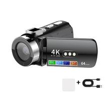 WiFi HD 4K Lightless Colorful Night Vision Digital Video Camera, Black, Black + Fill Light, Black + Lens Hood, Black + Wireless Noise Reduction Microphone, Black + Bracket, Black 4pcs /Set, Red, Red + Fill Light, Red + Lens Hood������������������������...