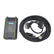 AMSAMOTION USB-MPI Programming Cable For Siemens S7-200/300/400PLC / 6ES7972-0CB20-0XA0, 2.5m, Photoelectric Isolation 4.5m, Electromagnetic Isolation 4.5m