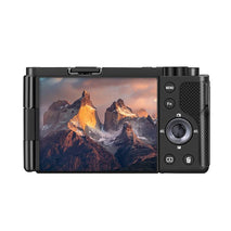 Ordro G930 8.0MP 5K CCD Digital Camera 5X Optical Zoom & Wide-Angle 3.2" Touch Screen Vlogging Camera, G930 White, G930 Blac