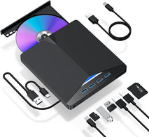 USB3.0 / Type-C External Removable Optical Drive DVD / CD Multi-Interface Writer, XD013