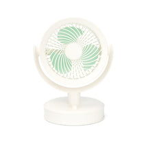 Desktop Fan Outdoor Student Office Portable Rechargeable USB Tabletop Small Fan, Without Light (White), Without Light (Khaki), With Light (White), With Light (Khaki)
