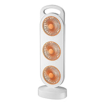 Simple Triple Turbine Design Fan Large Wind Desktop USB Charging Portable Home Outdoor Dormitory Fan
