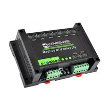 Waveshare Modbus RTU Protocol 8-Ch Latching Relay Module (C) With RS485 Interface, 30460