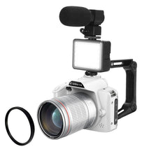 D5 HD WiFi Digital Camera 64MP Dual Camera Night Vision Photography Video DV, Standard White, Standard+Fill Light, Standard+Macro Lens, Standard+Microphone, Standard+Handheld Bracket, Standard+Mic+Light+Lens+Bracket