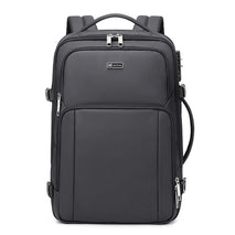 Wiersaam Men Anti-Theft Business Laptop Backpack 15.6 Inch Computer Bag With USB & Type-C Charging Ports, WA338353  Gray