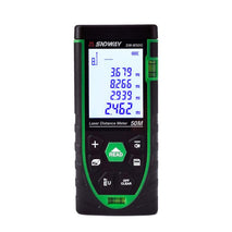 Indoor Outdoor General Purpose Green Laser Range Finder, SNDWAY SW-M50G 50M, SNDWAY SW-M70G 70M, SNDWAY SW-M100G 100M