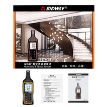 Handheld Digital Temperature Humidity Meter High Sensitivity Temperature Humidity Meter, SW-572