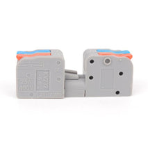 10pcs 2 In 2 Out Terminal Block Wire Push-on Quick Docking Snap Cap, KV232 2 In 2 Out