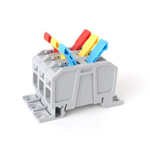 75A Quick-Press Terminal Block Wire Connector, LT-25 3 In 3 Out