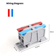 75A Quick-Press Terminal Block Wire Connector, LT-25 2 In 2 Out