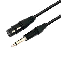VEGGIEG 3Pin XLR Speaker Loudspeaker Cable Mixer Balanced Audio Microphone Cable, 0.3m, 0.5m, 1m, 1.5m, 2m, 3m, 5m, 8m, 10m, 15m, 20m